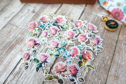 Roses Die Cut Stickers