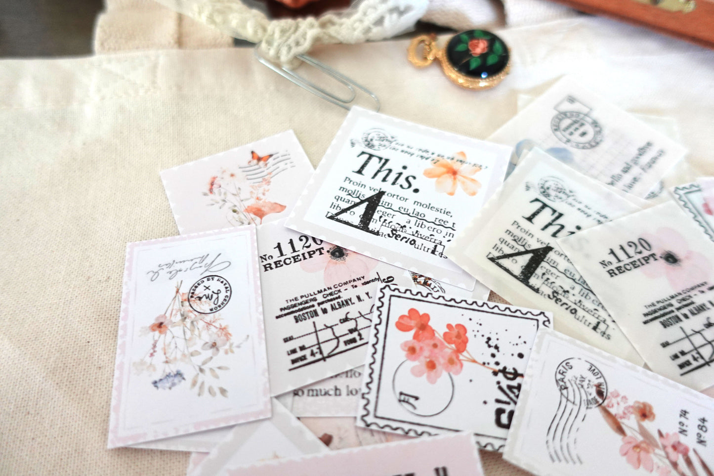 Printable Botanical Postage