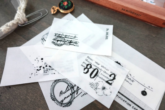 Journaling Ephemera Stickers