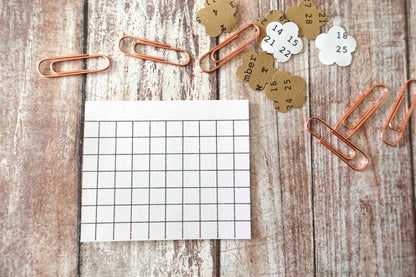 Printable Undated Mini Habit Tracker