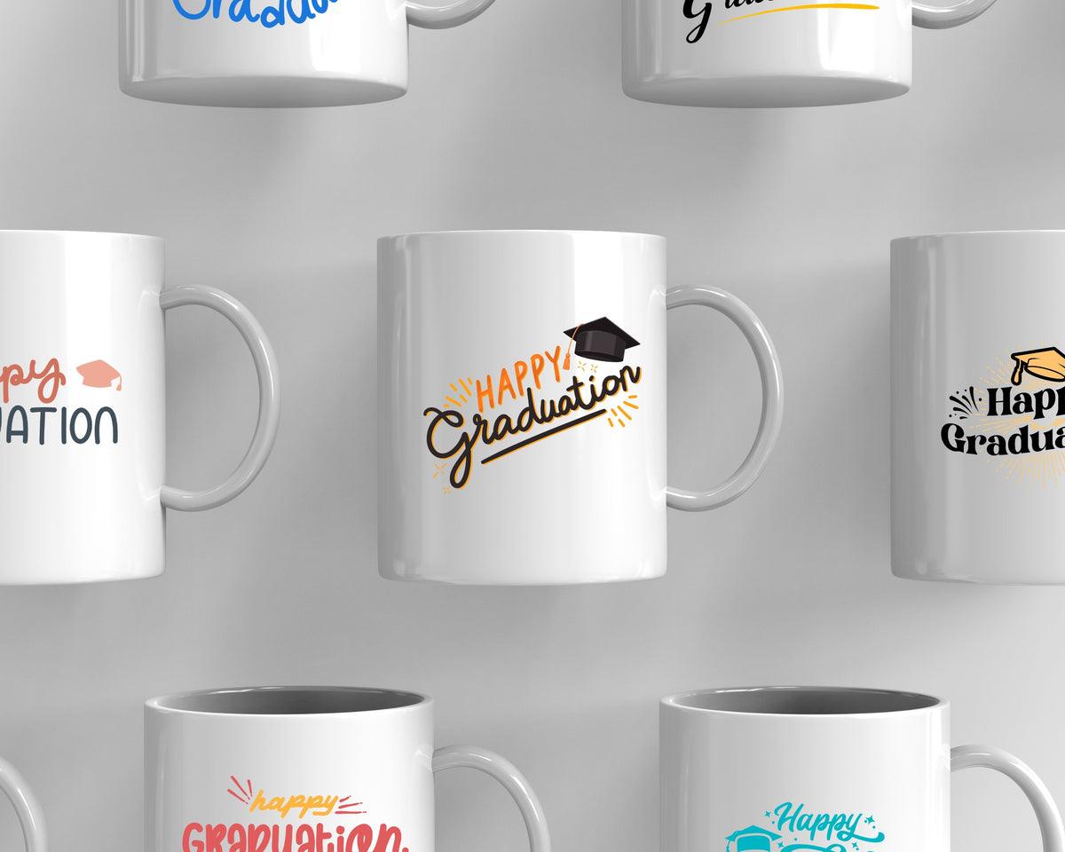 20 Graduation Lettering SVG Bundle