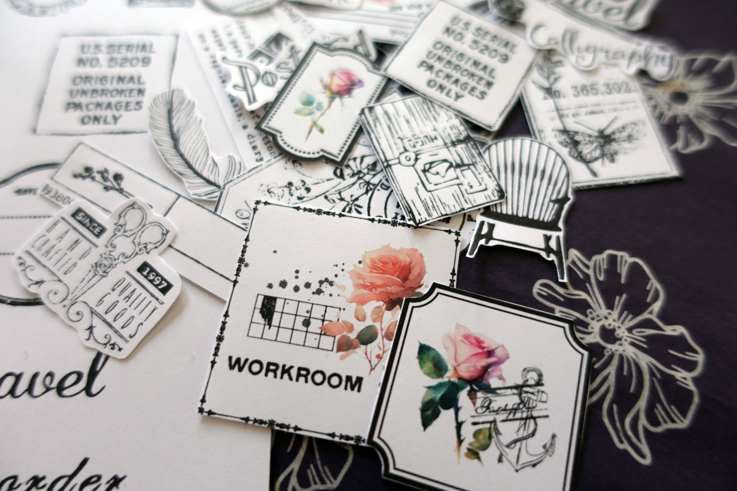 Printable Ink & Pen Stationery