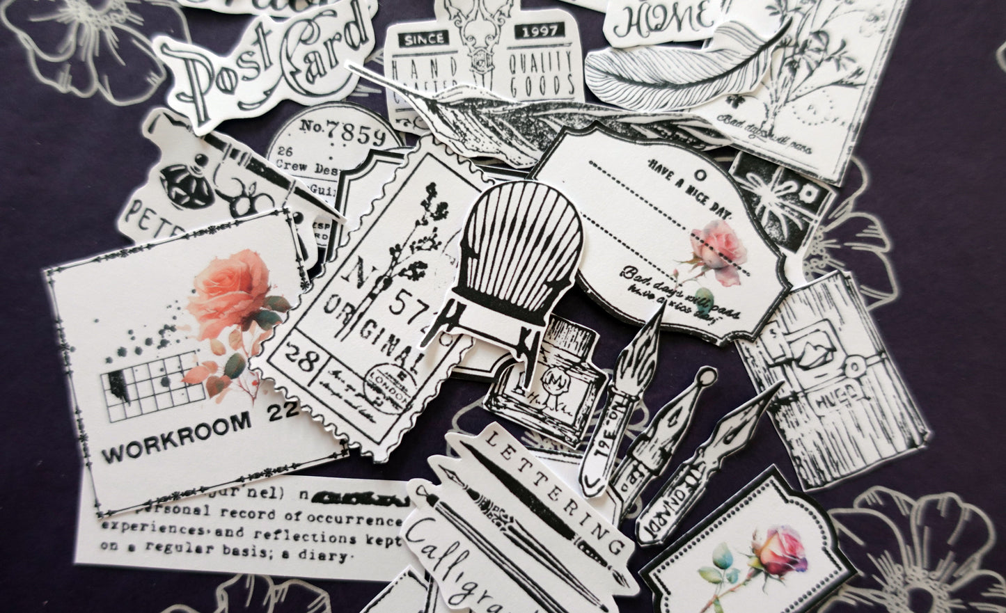 Printable Ink & Pen Stationery