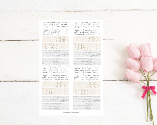Printable Script banner