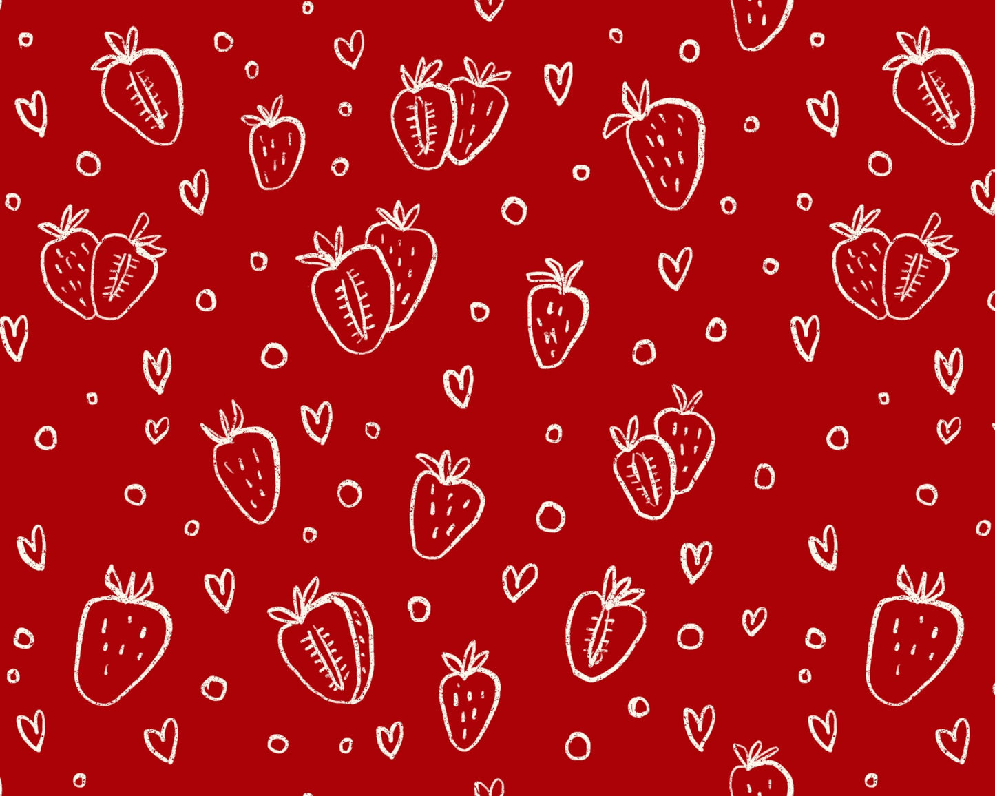 Simple Strawberry Seamless Patterns