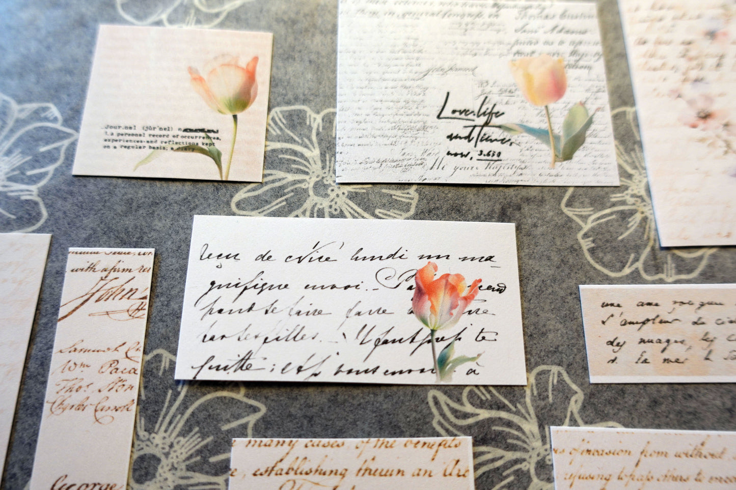Printable Tulip Script