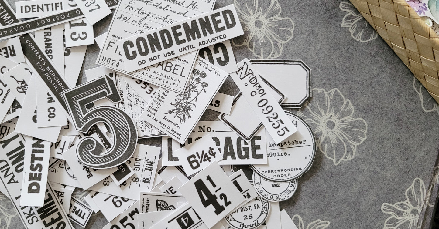 Printable Mixed Ephemera 1 & 2