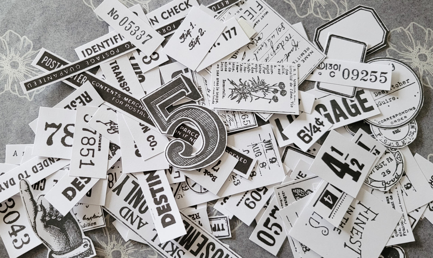 Printable Mixed Ephemera 1 & 2