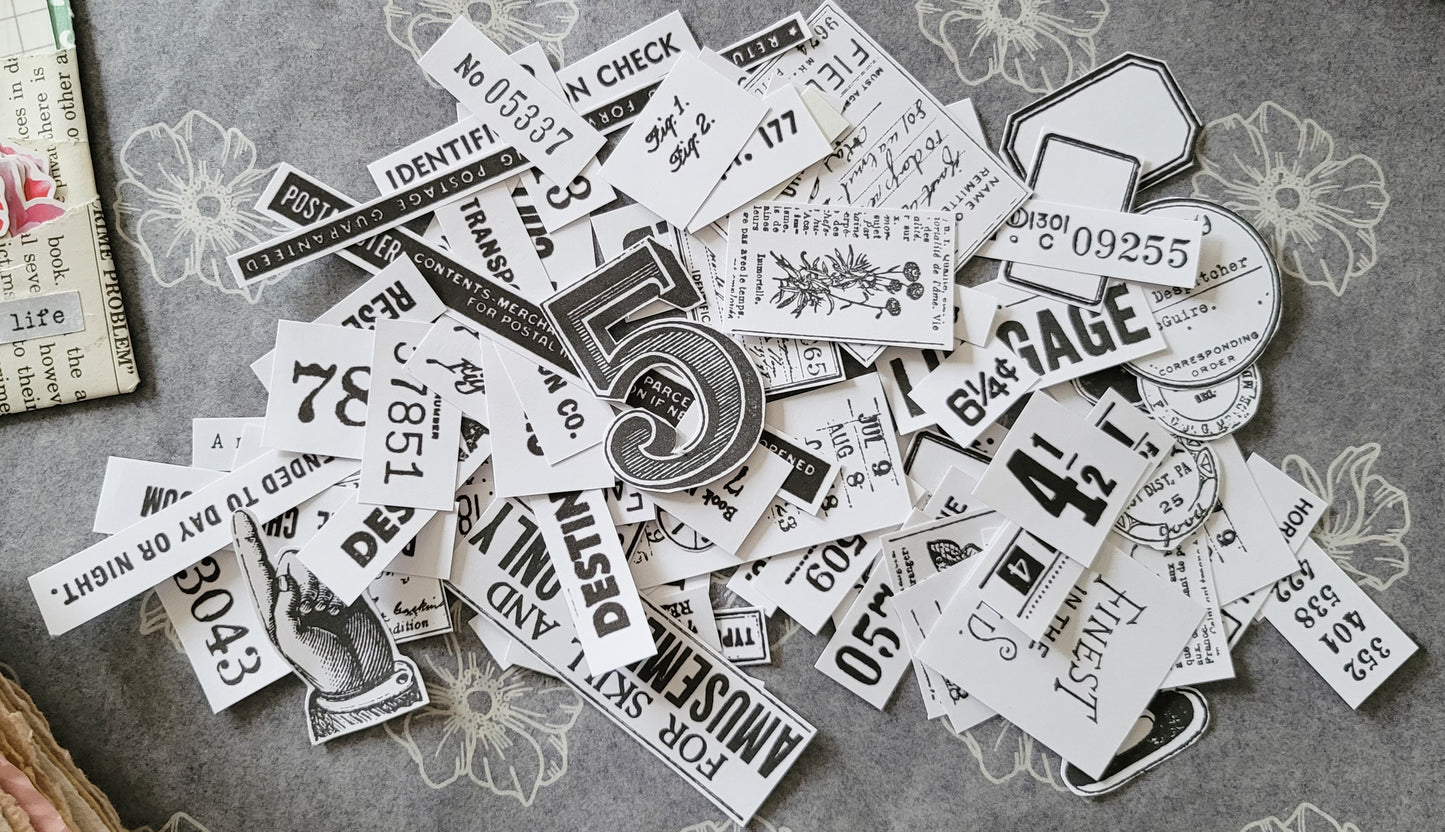 Printable Mixed Ephemera 1 & 2