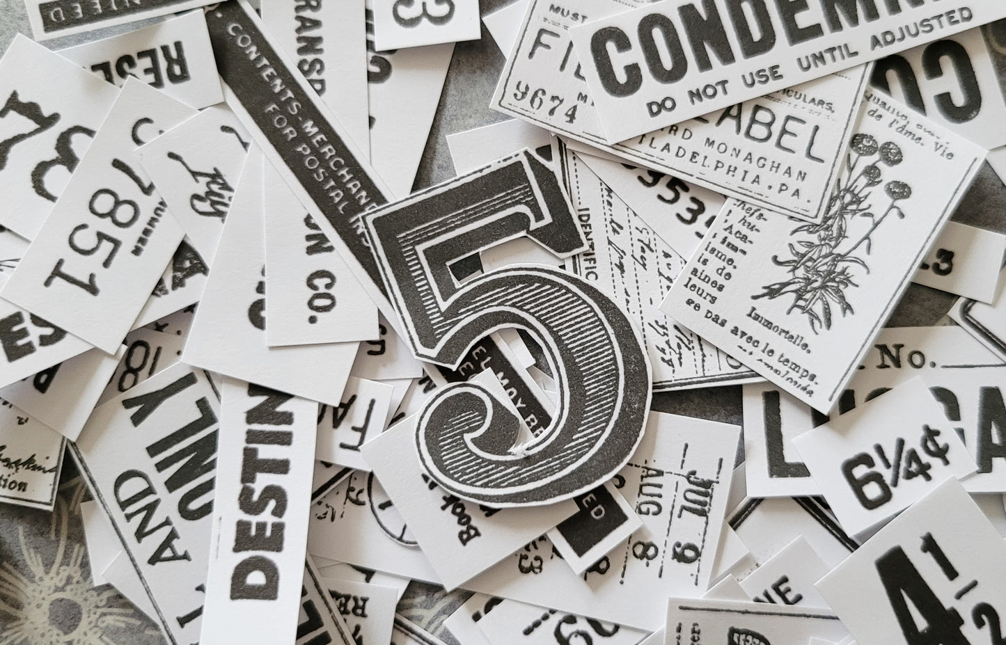 Printable Mixed Ephemera 1 & 2