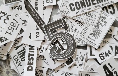 Printable Mixed Ephemera 1 & 2