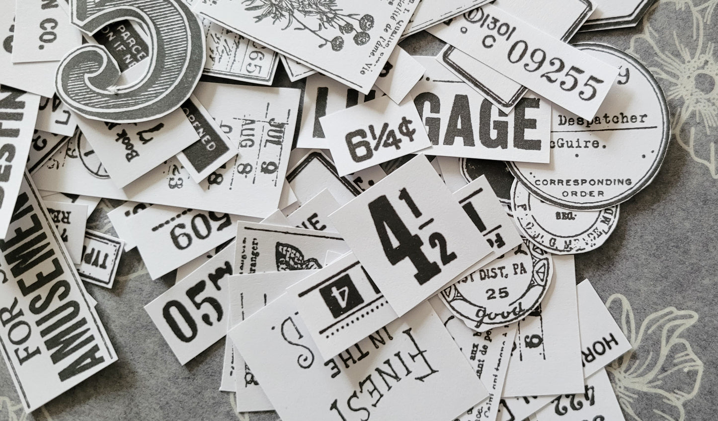Printable Mixed Ephemera 1 & 2