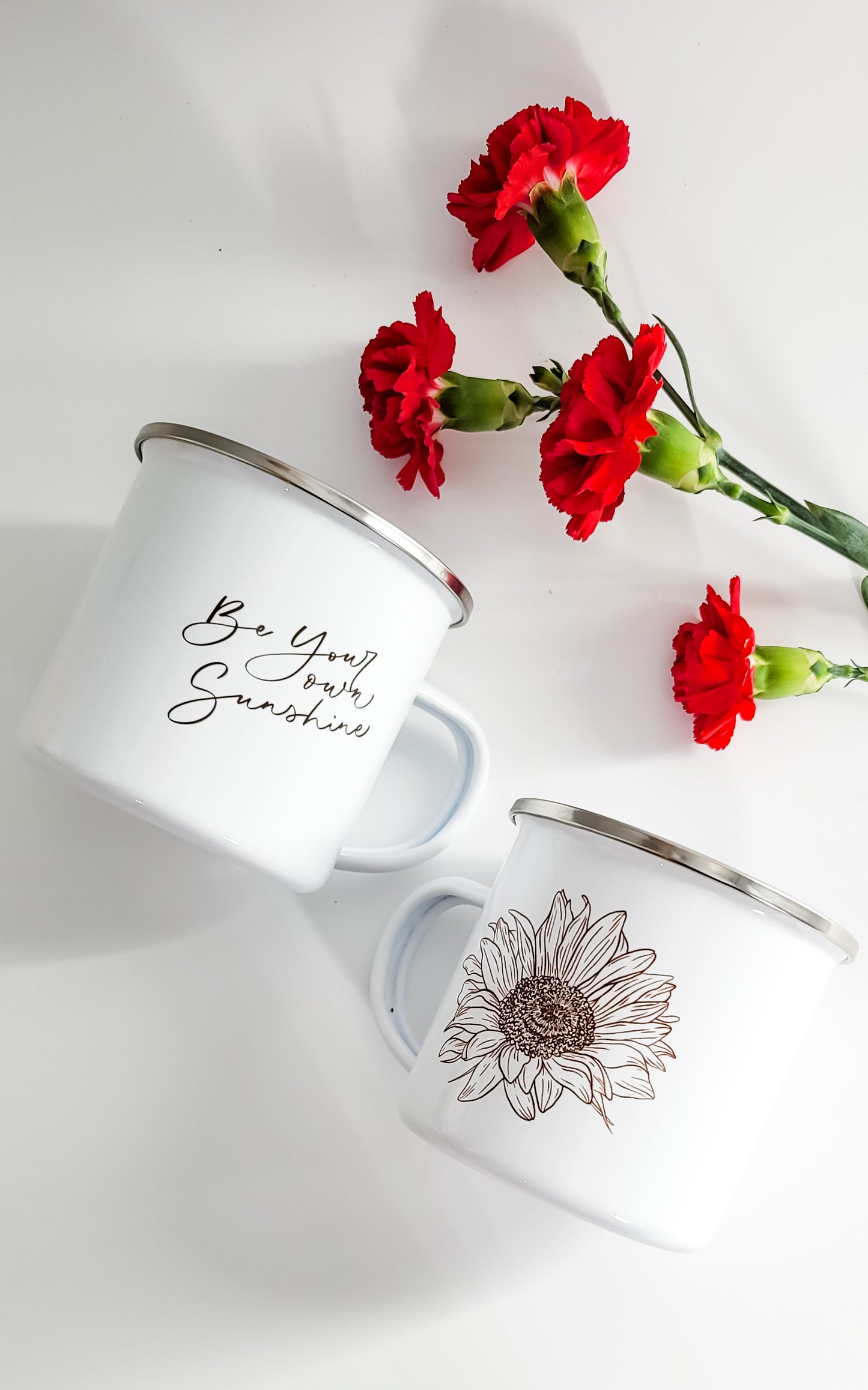 Be Your Own Sunshine Enamel Mug