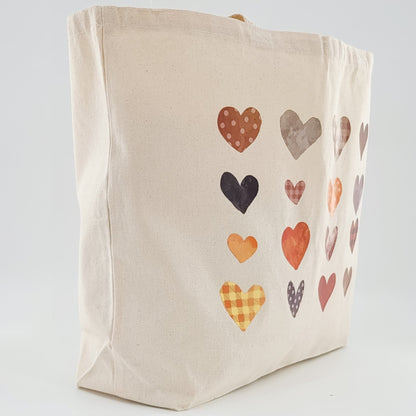 Love Canvas Tote Bag