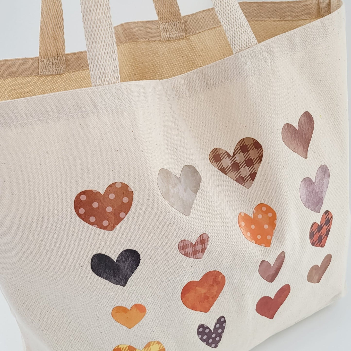 Love Canvas Tote Bag