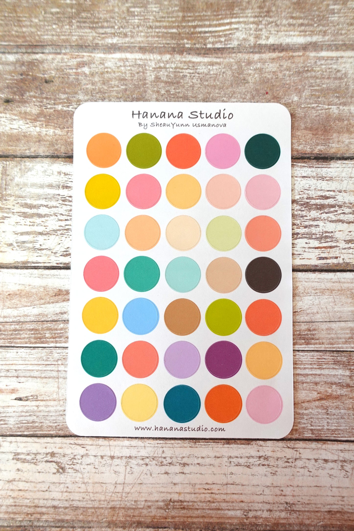 Dot Sticker Sheet