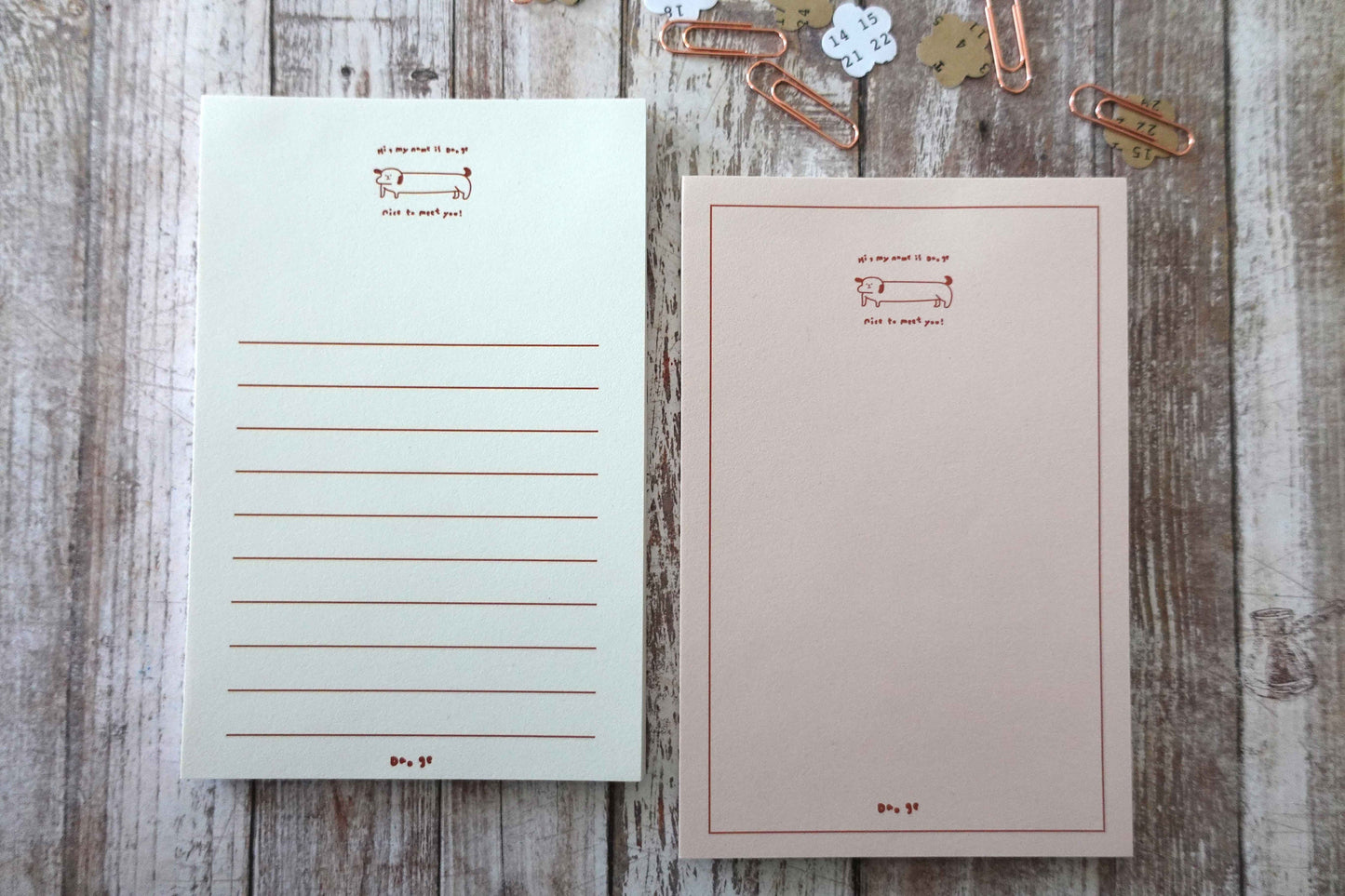 Minimalist Notepads