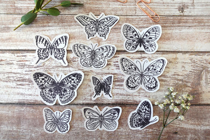 Butterfly Die-cut Stickers