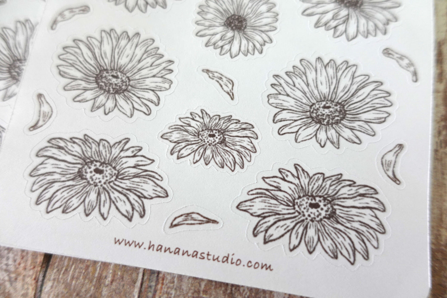 Sunflower Stickers