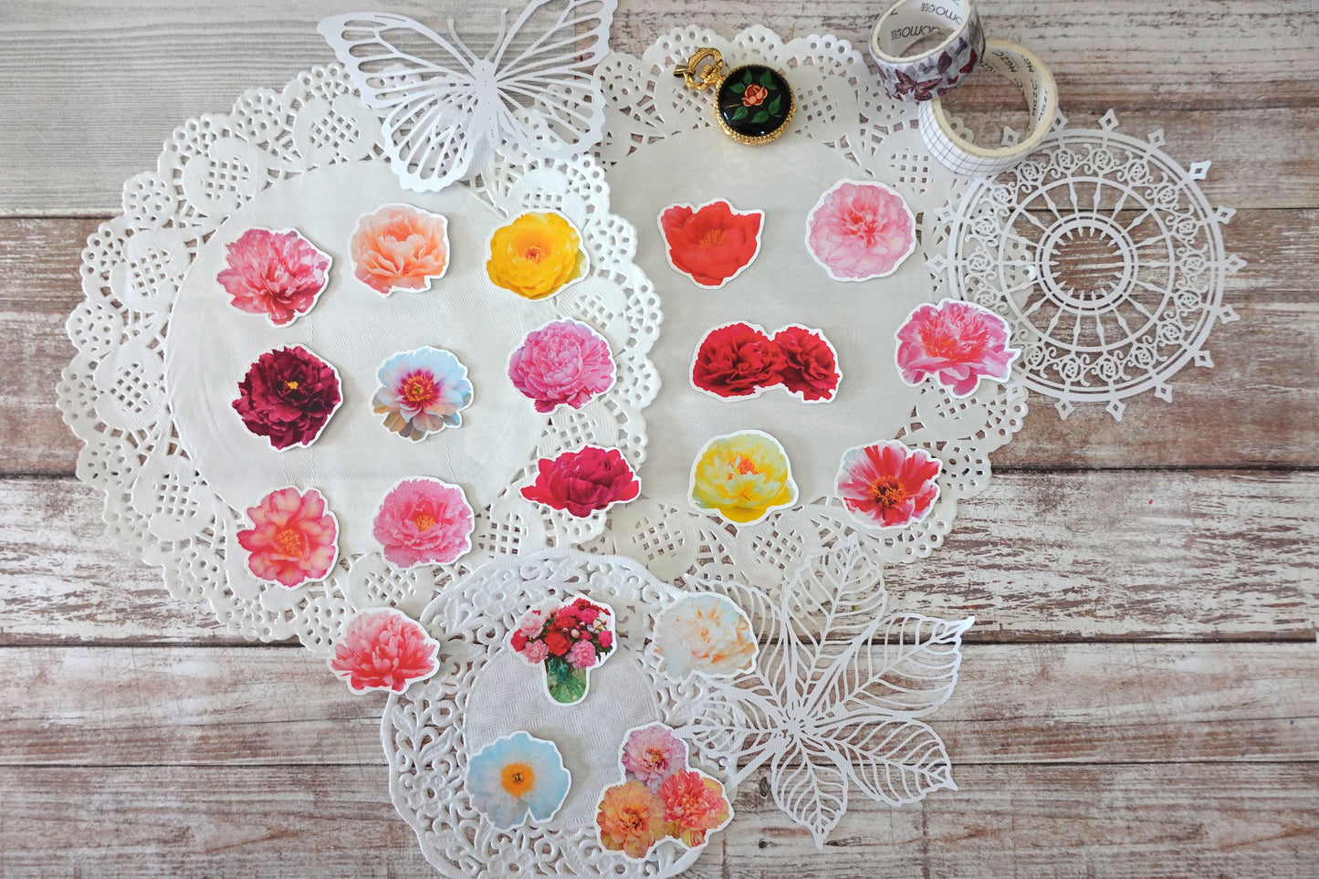 Flower Die-cut Stickers