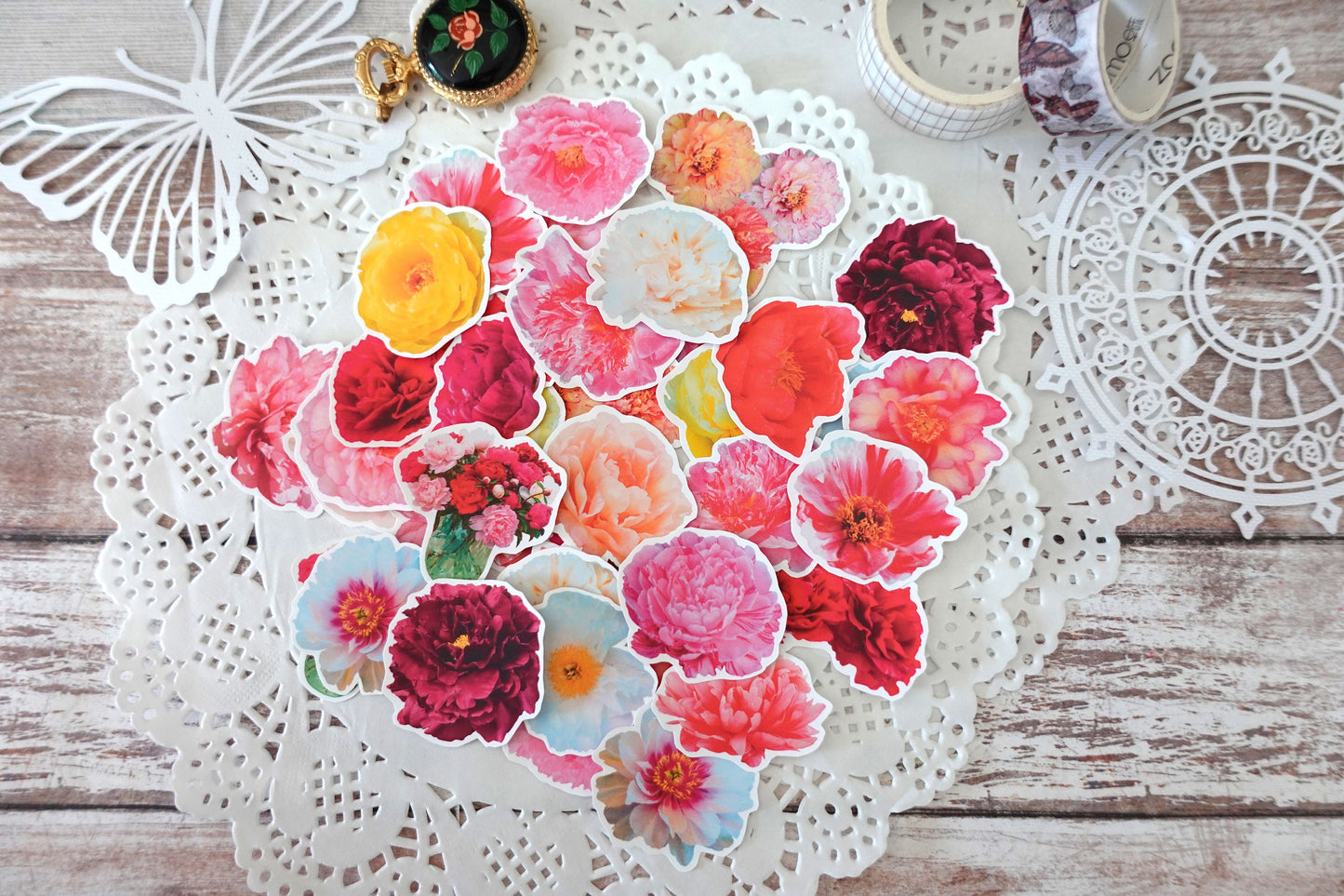 Flower Die-cut Stickers