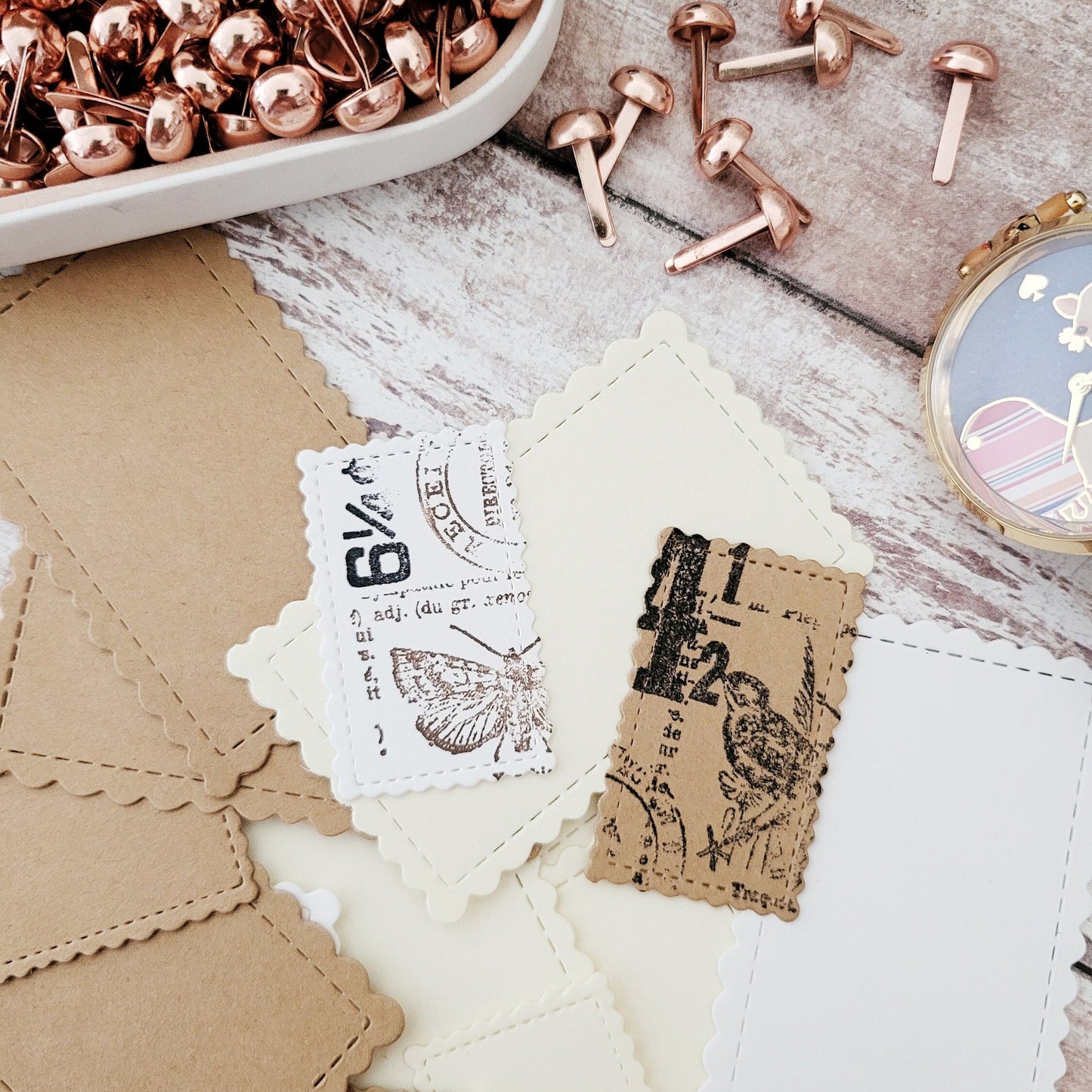 Die-cuts Blank Tags